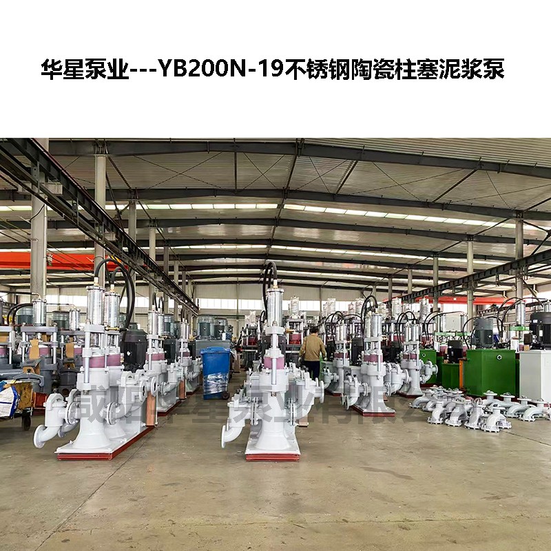 YB200N-19不銹鋼陶瓷柱塞泥漿泵-18 YB200N-19不銹鋼陶瓷柱塞泥漿泵-18